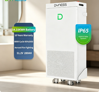 Batterie LiFePO4 de haute qualité IP65 15kWh 16kWh Dyness Powerbrick Pro Plus Système de stockage d'énergie solaire ESS