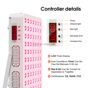 Panneau de luminothérapie rouge pour le <span class=keywords><strong>visage</strong></span> - 3000W Haute puissance 850nm/660nm LED pour usage domestique - Product Image 4