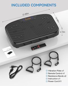 2025 Venda Quente Corpo Emagrecimento Massagem Dispositivo Body Building Massager Poder Max Vibração <span class=keywords><strong>Fit</strong></span> Placa Exercício Máquina - Product Image 3