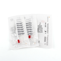 Listo para enviar 134,2 kHz EM4305 Microchip Implante Micro Pet Chips RFID Etiqueta transpondedor de tubo de vidrio para identificación de animales