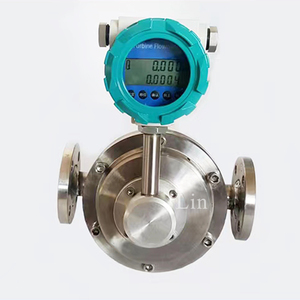 Medidor de fluxo de óleo diesel diesel RS485 DN150mm, medidor de fluxo de óleo diesel diesel 4-20mA, medidor de fluxo de engrenagem oval de gás natural com liga de alumínio - Product Image 4