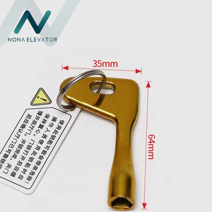 Clé triangulaire de <span class=keywords><strong>porte</strong></span> d'<span class=keywords><strong>ascenseur</strong></span> S200 dispositif d'ouverture de clé de déverrouillage d'<span class=keywords><strong>ascenseur</strong></span> - Product Image 2