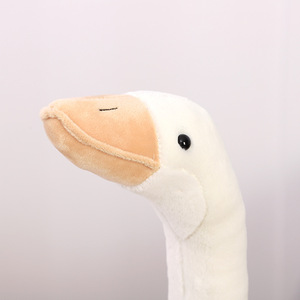 Neuartiges Enten-Plüschtier Kreatives Lebensechtes Stofftier für Kinder Mädchen Tröster Baumwollfüllung Umarmungskissen - Product Image 1
