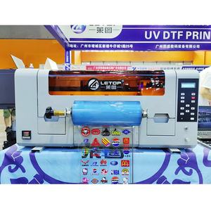 LETOP Factory Imprimante à jet d'encre <span class=keywords><strong>grand</strong></span> <span class=keywords><strong>format</strong></span> UVDTF Traceur d'étiquettes numériques avec résolution 600dpi Rouleau d'impression UV DTF - Product Image 4