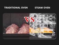 OEM Horno Freidora de Aire de Acero Inoxidable de 30L con Asador y Control Digital Multifunción (Freír al Aire/Rostizar/Hornear/Deshidratar) para Uso Doméstico