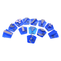 Segment de diamant trapézoïdal de type PCD pour sol en béton