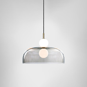 Luminaire suspendu moderne et minimaliste pour salle à manger, abat-jour en verre de luxe, luminaire pour chambre à coucher, comptoir de bar, luminaires suspendus - Product Image 5