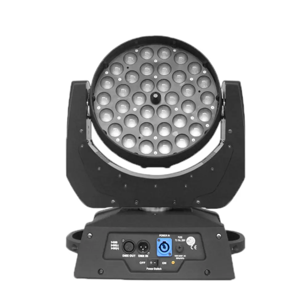 Luces de escenario rgbw o rgba 4 en 1, lámparas Led de 36x10w con Zoom y cabezal móvil, envío gratis, venta al por mayor