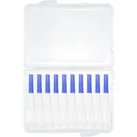 Benutzer definierte tragbare 20 Stück Weich gummi Zahnstocher Silikon Zahnstocher Zähne Reinigung Silikon Inter dental bürste