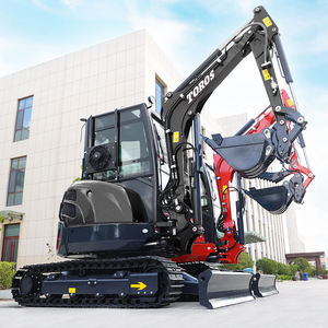 Frete Grátis Escavadeira 3.5 Toneladas Motor Kubota EPA Rastreador de Escavação Agrícola Mini Escavadeira 1 Tonelada 2 Toneladas Mini Pequena Máquina Escavadeira - Product Image 4