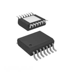 14 LSSOP (0.154", 3.90mm de ancho) Circuito Integrado con Pad Expuesto LED DRVR LINEAL 120MA 14SSOP Gestión de Energía (PMIC) TLD1310ELXUMA1 - Product Image 1