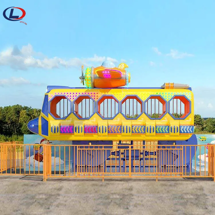 Parque de atracciones Paseos Extreme Kids Niños Equipo de juego Flying Bus Family Rides Crazy Bus Carnival Rides