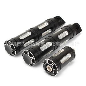 Moshark Motorcycle Foot Pedals And Gear Shift <b>Knob</b> Cnc Aluminum <b>Black</b> For Harley Davidson Modification - Product Image 1