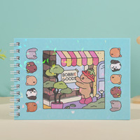 Livre de coloriage personnalisé pour enfants, carnet à spirales mignon, livre de coloriage pour enfants, soulagement du stress, peinture, dessin, livres de coloriage pour cadeau