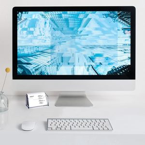 Guaranteed Quality Wholesale Clear Acrylic Business Card <b>Storage</b> Display Box 100L Waterproof Desktop Holder - Product Image 4