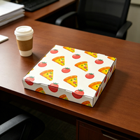 Boîtes à pizza personnalisées écologiques, biodégradables, en matériaux recyclés, imperméables, de qualité alimentaire, avec laminage mat et gaufrage personnalisé