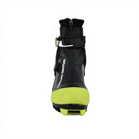 Raquettes à neige en cuir BS - Chaussures d'hiver imperméables complètement imperméables pour le ski, bottes de ski pour adultes