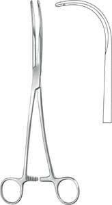 คีมหนีบหลอดลม Semb 24ซม. เครื่องมือผ่าตัดและหลอดเลือดและศัลยกรรมกระดูก - Product Image 6