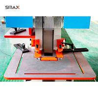 Mesin Pemotong Besi Hidrolik Multifungsi SMAX 65T Seri Q35Y Sistem Hidrolik Motor Rexroth Garansi 2 Tahun