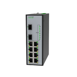 Verwalteter POE DIN-Schiene Industrial Ethernet Switch 1000M 10 Port Layer <span class=keywords><strong>2</strong></span> RIS5210P-8GT2GP-8P-L5D - Product Image 3