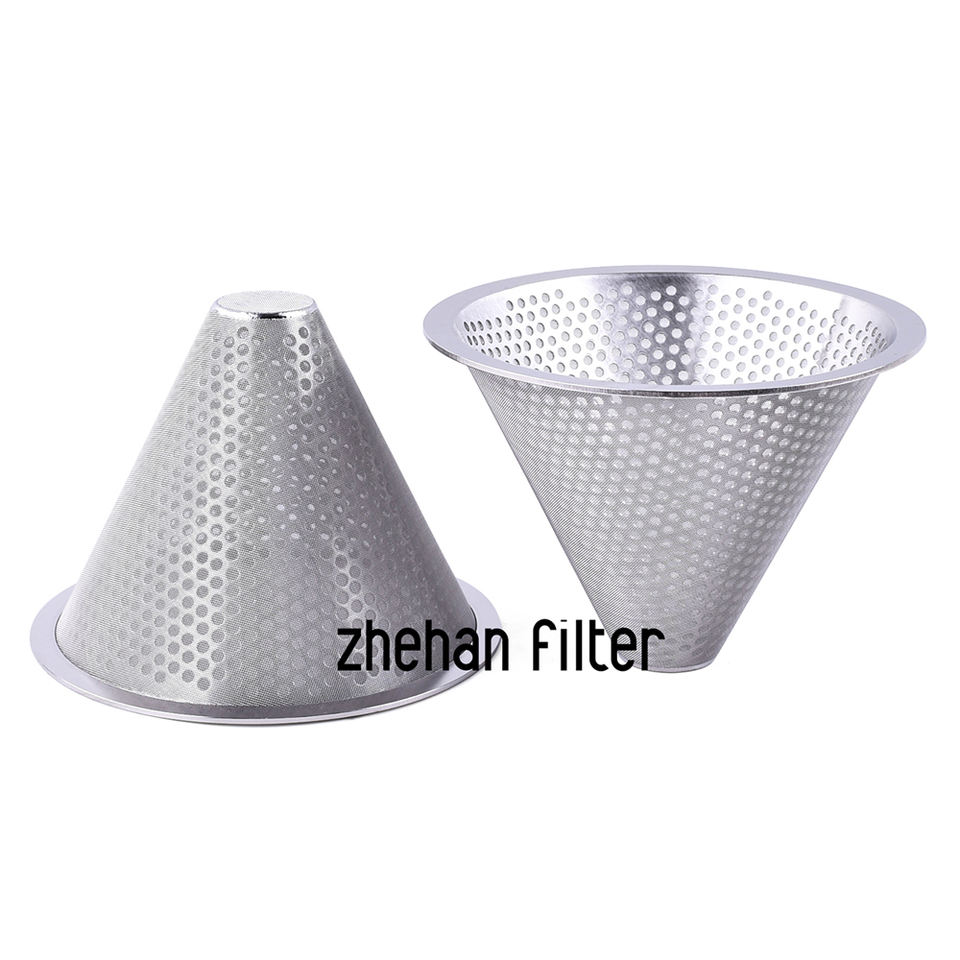 Cone Mill Sieve Stainless Steel 2MM Filter Mesh Perforated Solid Liquid ...