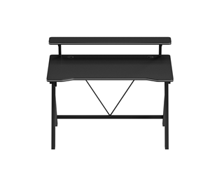 <span class=keywords><strong>Escritorio</strong></span> <span class=keywords><strong>Gamer</strong></span> Profesional en Forma de Z, RGB, Moderno, Grande, Personalizado, Negro, con Portavasos/Gancho para Auriculares - Product Image 2