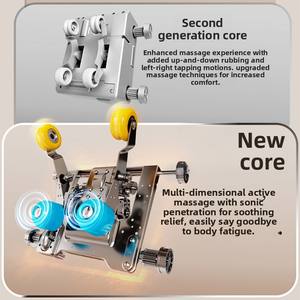 Fauteuil de <span class=keywords><strong>massage</strong></span> ergonomique à rail SL de type capuche, à pression d'air AI, soulagement de la pression, gravité zéro, corps entier, mouvement à ondes sonores 4D, réduction du bruit - Product Image 3