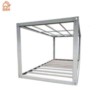 Structure de conteneur préfabriqué empilable, moderne, en acier galvanisé, durable, de taille flexible, à assemblage personnalisé