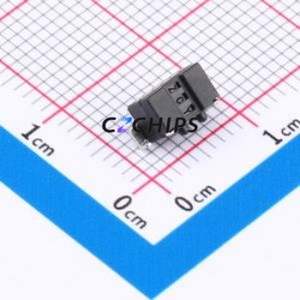 TP12422643 Tactile Switch SMD Switch Single Pole Single Throw Round Button 2.6N Horizontal Mount - Product Image 2