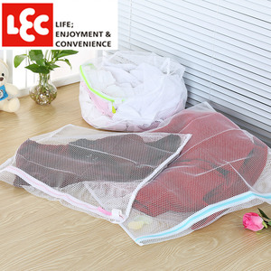 Sac à linge en maille épaisse Lec, rond, avec fermeture éclair, pour vêtements, utilisation dans la salle de bain - Product Image 3