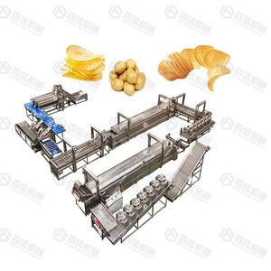 Nouvelle conception de machine de transformation des fruits et légumes à haute productivité, automatique, pour la lavage, la friture, la congélation et l'emballage des frites de pommes de terre - Product Image 2