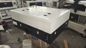 Ruida RD6445, grabador láser CO2 de escritorio, S & A CW3000, enfriador Leadshine 57, Motor para madera, caucho, madera contrachapada, Riel de guía deslizante interior - Product Image 6