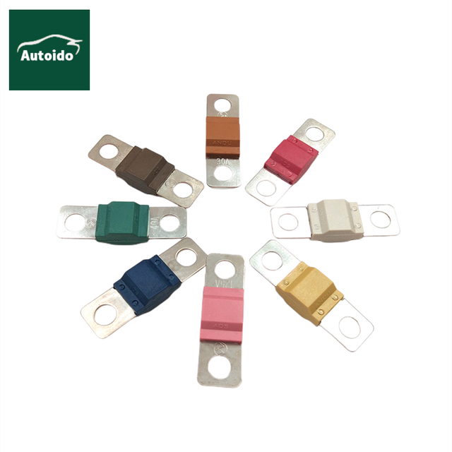 Wholesale 200A AMI/MIDI Black Car Fuse Low Breaking Capacity Bolt Type for High Battery Current Ans Strip Fuse