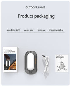 Linterna LED plegable para acampar Linterna para acampar Tienda de campaña al aire libre Linterna para acampar - Product Image 6