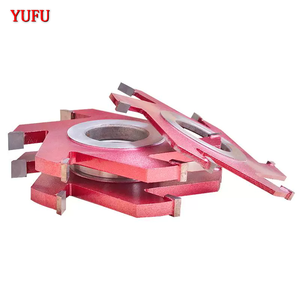 YUFU Fraise à rainurer combinée en alliage de tungstène à six lames avec cadre interne en alliage dur - Product Image 3