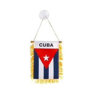 Custom Size Widely Use Country Flag Hanging <b>Small</b> Mini Car Rearview <b>Mirror</b> Flag - Product Image 3