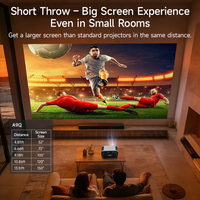 Nouveau projecteur Android 15000 lumens 4K LED Full HD 1080P Vidéo Home Cinéma Mise au point automatique WiFi 5G Portable Proyector