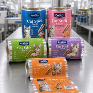 Pet Probiotic Packaging Roll Film Gravure Printed Flexible Packaging Rollstock High Barrier Food Packaging Film - Product Image 3