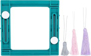 Macchina per nappe in plastica regolabile, nappa verde acqua quadrata strumento per nappe fatto a mano - Product Image 6