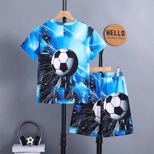 Traje informal de moda de gran tamaño con estampado para niños, <span class=keywords><strong>adolescentes</strong></span> y bebés, cita suelta, fiestas deportivas al aire libre, vacaciones, regalo de vacaciones - Product Image 4