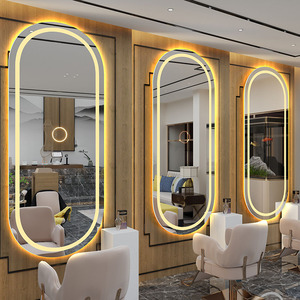 Espejo Luminoso de Pared 2025 para Salón de Belleza, Espejo Especial para Corte de Cabello con Luz, Nuevo Mobiliario para Peluquería MK - Product Image 6