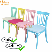 Kursi Plastik PP Tumpuk Model X Cross Back untuk Anak dan Dewasa, Kursi Resin untuk Pesta Luar Ruangan, Acara, Pernikahan, Model Chiavari