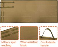 Feuille de couverture de repos de tir antidérapante durable Portable enroulable rembourré accessoire de chasse tapis de tir de voyage
