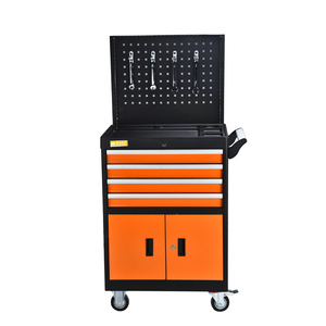 Armario de carro con cajones y <span class=keywords><strong>Panel</strong></span> para garaje, armario de <span class=keywords><strong>herramientas</strong></span> de Metal - Product Image 4