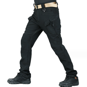 Pantalon cargo softshell d'hiver DFP0224 IX7, bottes de chasse imperméables Shark Skin avec pantalon thermique en polaire. - Product Image 4