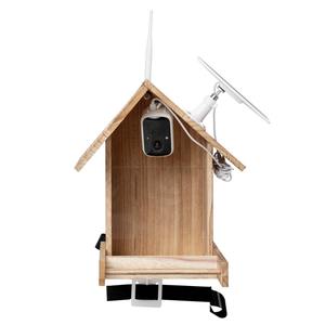 Mangeoire à oiseaux intelligente avec caméra à énergie solaire, mangeoire extérieure pour caméra d'observation des oiseaux avec caméra 200W 1080P, étui alimentaire 3,5 L, 128G SD - Product Image 3