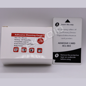 Cartes de nettoyage adhésives <span class=keywords><strong>Evolis</strong></span> ACL003 Primacy (paquet de 50) COMPATIBLES - Product Image 3