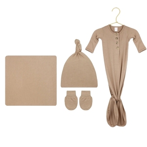 Conjunto de manoplas de rayón para recién nacido, conjunto de 4 unidades, trajes de sirena - Product Image 1