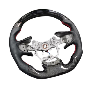 Volante Deportivo de Fibra de Carbono Real con LED Inteligente para <span class=keywords><strong>Lexus</strong></span> ES LS <span class=keywords><strong>UX</strong></span> 2017 2018 2019 2020 2021 <span class=keywords><strong>2022</strong></span> 2023 2024 GS 15-21 - Product Image 3