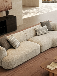 Modern Minimalist Mid- Style Velvet <b>Wood</b> <b>Frame</b> Movable Design <b>for</b> Small Spaces Suitable <b>for</b> Two/three People - Product Image 4